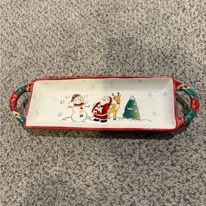 Festive Christmas Serving Tray